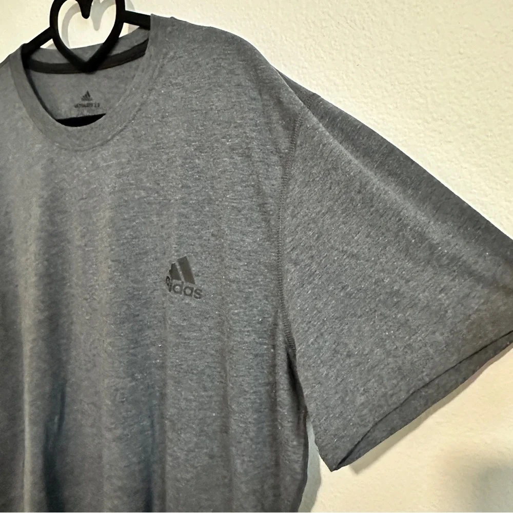 Adidas Blue / Gray Ultimate 2.0 Crew Neck Short Sleeve Tee Size XXL